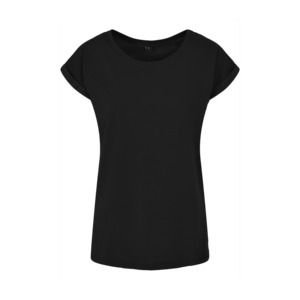 BUILD YOUR BRAND BY021 - T-shirt femme Noir