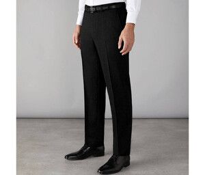 CLUBCLASS CC6002 - Pantalon de costume homme Soho Noir