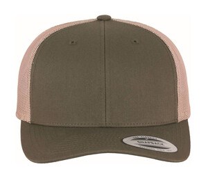 FLEXFIT F6606T - Casquette style trucker Moss Green / Khaki