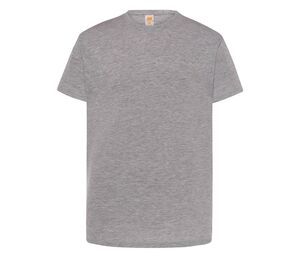 JHK JK145 - T-shirt Madrid Col Rond pour hommes Ash Grey
