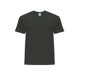 JHK JK145 - T-shirt Madrid Col Rond pour hommes Graphite