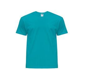 JHK JK145 - T-shirt Madrid Col Rond pour hommes Turquoise
