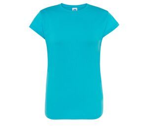 JHK JK150 - T-shirt femme col rond 155 Turquoise