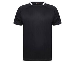 Finden & Hales LV290 - T-Shirt D'Équipe Marine / Blanc