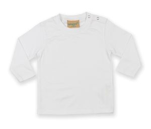 LARKWOOD LW021 - T-shirt manches longues bébé White