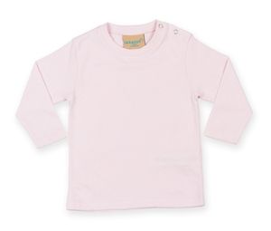 LARKWOOD LW021 - T-shirt manches longues bébé Pale Pink