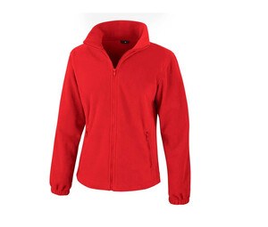 RESULT RS220F - Polaire grand zip Essentiel femme Rouge