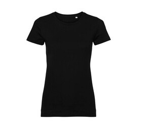 RUSSELL RU108F - T-shirt organique femme Noir