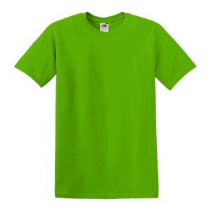 Fruit of the Loom SC220 - T-Shirt Col Rond Homme Lime