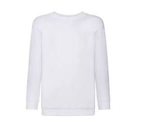 Fruit of the Loom SC351 - Sweat Enfant Col Rond White