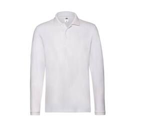 Fruit of the Loom SC384 - Polo Manches Longues Homme Premium
