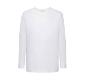 FRUIT OF THE LOOM SC6107 - Tee-shirt manche longue enfant White