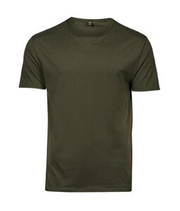 TEE JAYS TJ5060 - T-shirt homme bords bruts Vert Olive