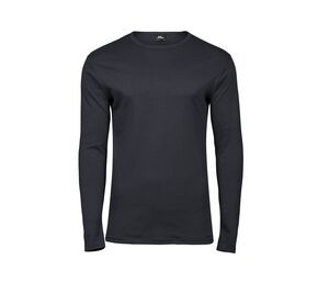 TEE JAYS TJ530 - T-shirt homme manches longues Dark Grey