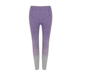 TOMBO TL300 - Legging femme Purple / Light Grey Marl