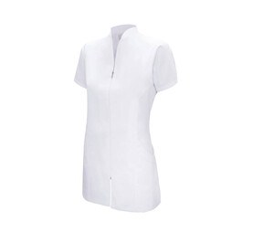 VELILLA V35202 - Tunique Femme Fermeture Zippée White