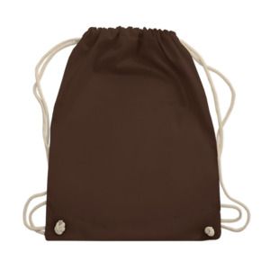 Westford Mill WM110 - Sac de Gym en Coton Chocolate