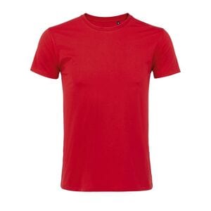 SOL'S 00580 - Imperial FIT Tee Shirt Homme Col Rond Ajusté Rouge