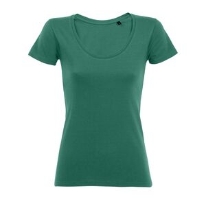 SOL'S 02079 - Metropolitan Tee Shirt Femme Col Rond Décolleté Emerald