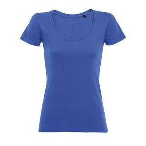 SOL'S 02079 - Metropolitan Tee Shirt Femme Col Rond Décolleté Royal Blue