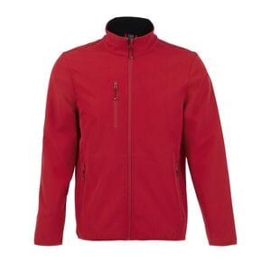 SOL'S 03090 - Radian Men Veste Homme Zippée Softshell Pepper Red