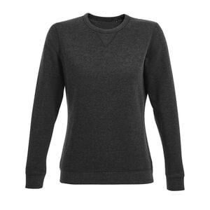 SOL'S 03104 - Sully Women Sweat Shirt Femme Col Rond Charcoal Melange