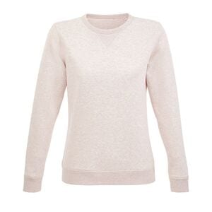 SOL'S 03104 - Sully Women Sweat Shirt Femme Col Rond Heather Pink