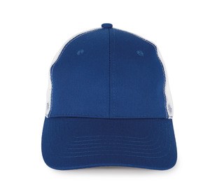 K-up KP110 - Casquette Trucker Oeko-Tex Royal Blue / White