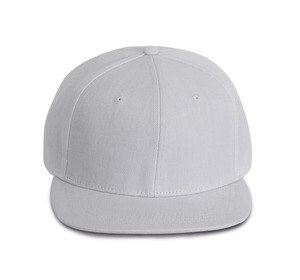 K-up KP160 - Casquette Snapback - 6 panneaux White / White