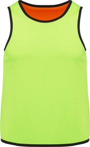 Proact PA046 - Chasuble de rugby réversible enfant Lime / Spicy Orange