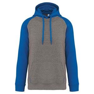 Proact PA369 - Sweat-shirt capuche bicolore adulte