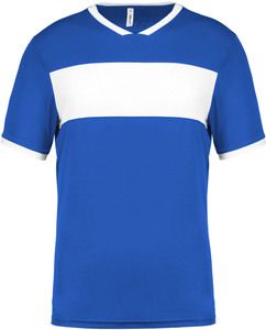 Proact PA4000 - Maillot manches courtes adulte Sporty Royal Blue / White