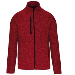 Kariban K9106 - Veste zippée chinée homme