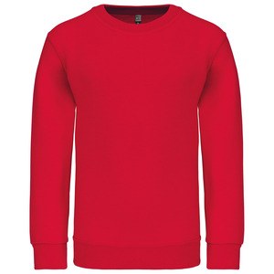 Kariban K475 - Sweat-shirt col rond enfant Rouge