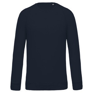 Kariban K480 - Sweat-shirt BIO col rond manches raglan homme Navy