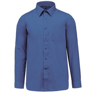 Kariban K545 - JOFREY > CHEMISE MANCHES LONGUES Cobalt Bleu