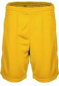 ProAct PA161 - SHORT BASKET-BALL ENFANT Sporty Yellow