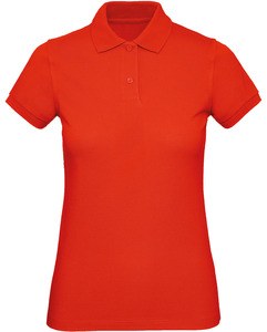 B&C CGPW440 - Polo bio femme Fire Red