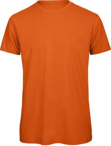 B&C CGTM042 - T-shirt Organic Inspire col rond Homme Urban Orange