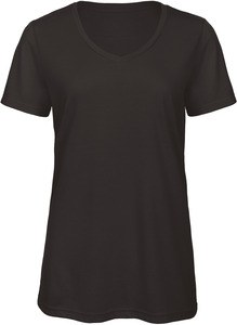 B&C CGTW058 - T-shirt Triblend col V Femme