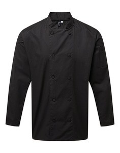 Premier PR903 - Veste chef cuisinier Coolchecker® Noir