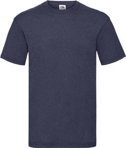 Fruit of the Loom SC221 - T-Shirt Homme Manches Courtes 100% Coton Vintage Heather Navy