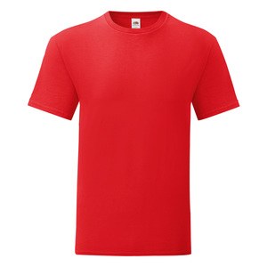 Fruit of the Loom SC61430 - T-shirt homme Iconic-T Rouge