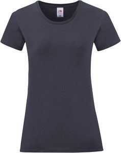 Fruit of the Loom SC61432 - T-shirt femme Iconic-T Deep Navy
