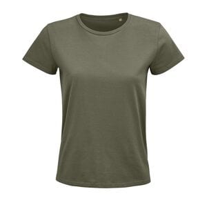 SOLS 03579 - Pioneer Women Tee Shirt Femme Jersey Col Rond Ajusté