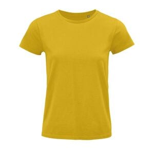 SOL'S 03579 - Pioneer Women Tee Shirt Femme Jersey Col Rond Ajusté Gold