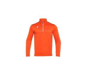 MACRON MA5418 - T-shirt respirant col zippé Orange