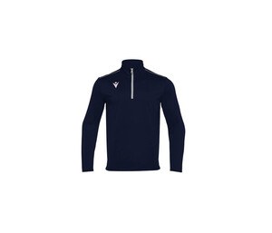 MACRON MA5418J - T-shirt enfant respirant col zippé Navy