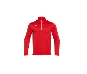 MACRON MA5418J - T-shirt enfant respirant col zippé Red