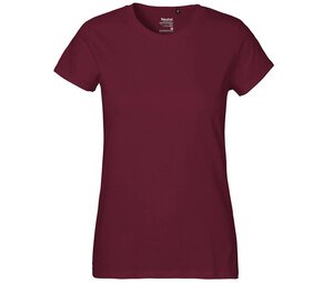 NEUTRAL O80001 - T-shirt femme 180 Bordeaux